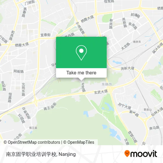南京固学职业培训学校 map