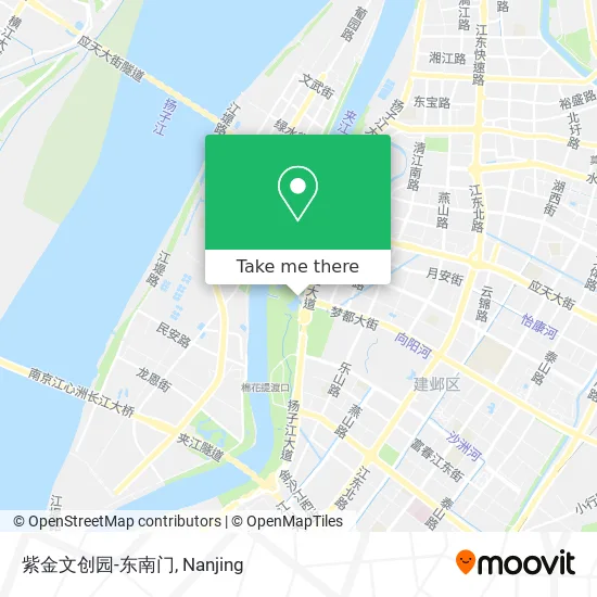 紫金文创园-东南门 map