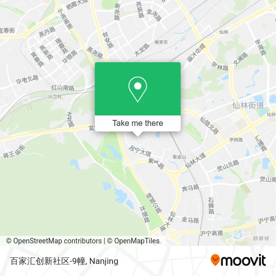 百家汇创新社区-9幢 map