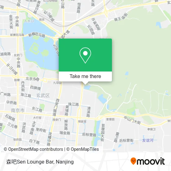森吧Sen Lounge Bar map
