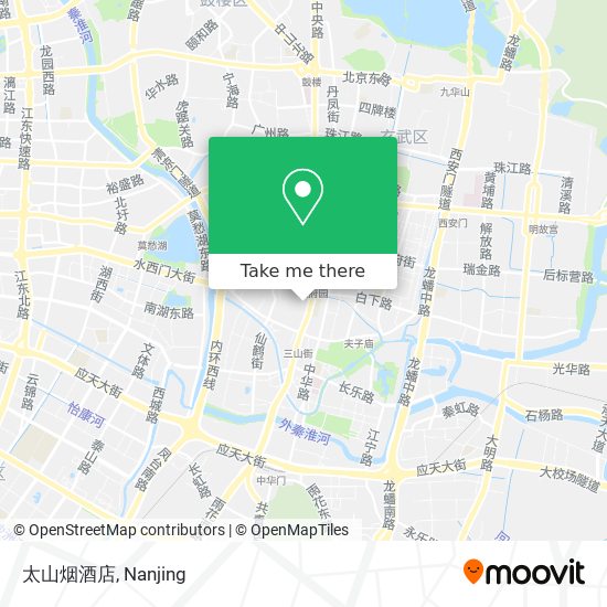 太山烟酒店 map