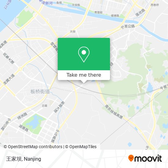 王家坝 map