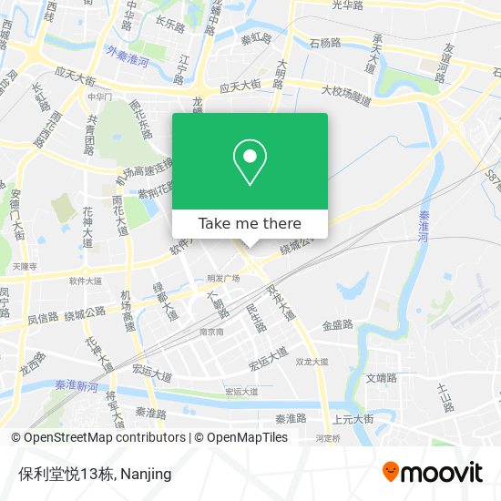保利堂悦13栋 map