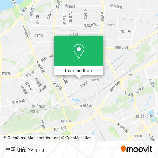 中国电信 map