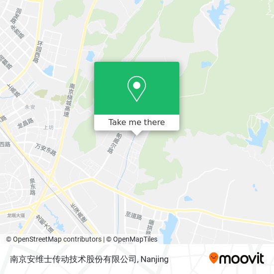 南京安维士传动技术股份有限公司 map