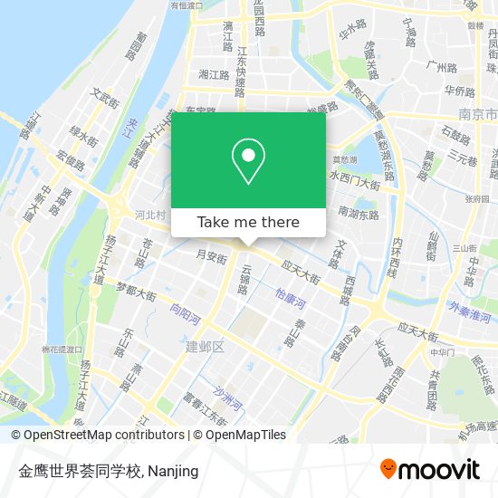 金鹰世界荟同学校 map
