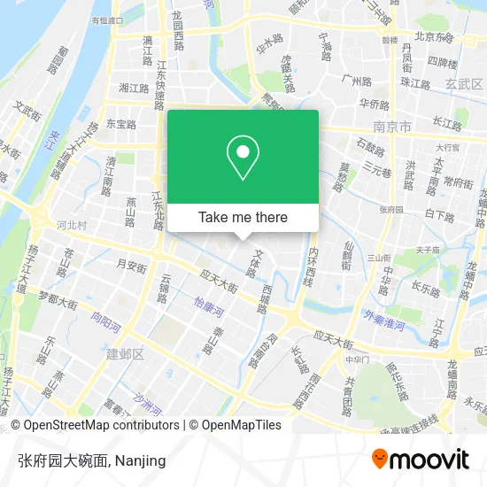 张府园大碗面 map
