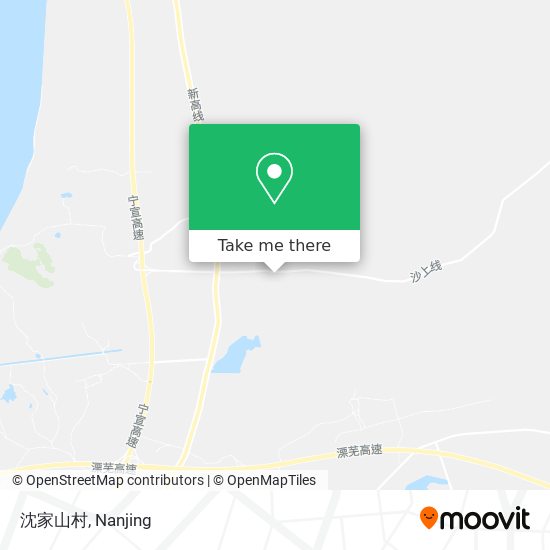 沈家山村 map