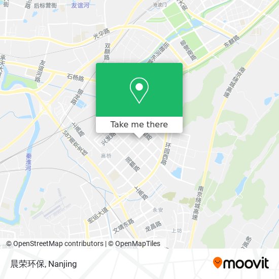 晨荣环保 map