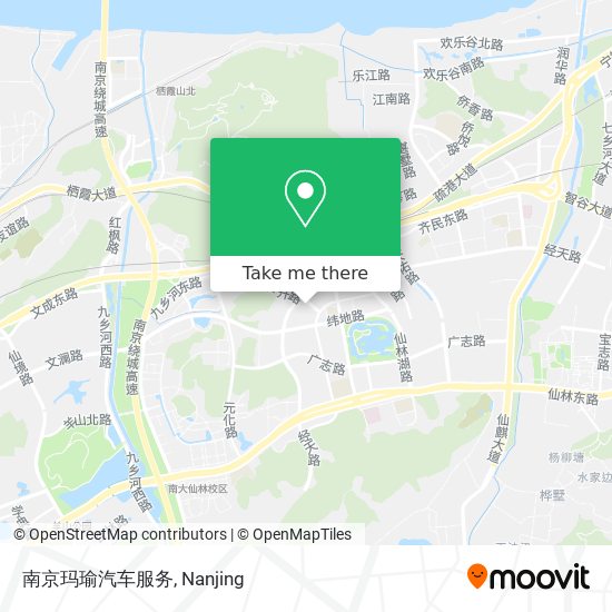 南京玛瑜汽车服务 map