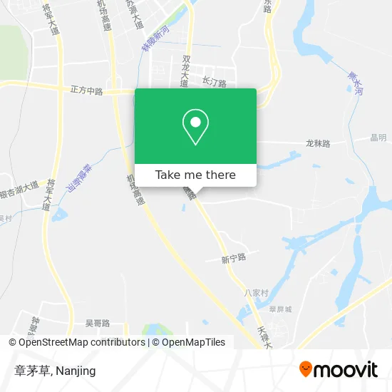 章茅草 map