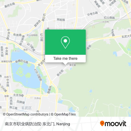 南京市职业病防治院-东北门 map