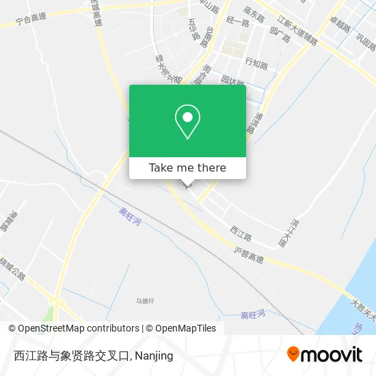西江路与象贤路交叉口 map