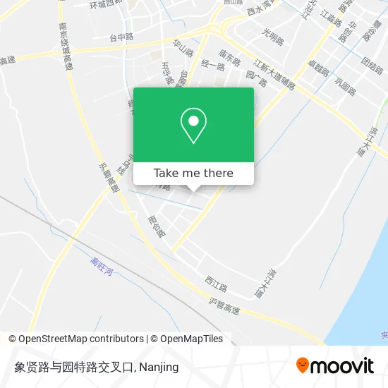 象贤路与园特路交叉口 map