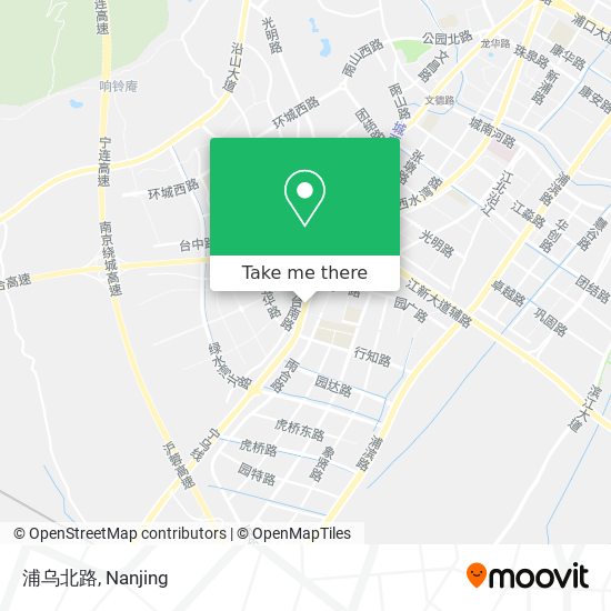 浦乌北路 map