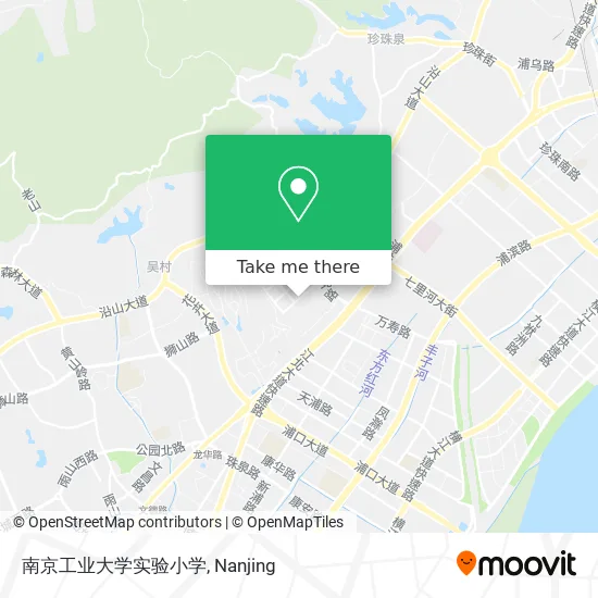 南京工业大学实验小学 map