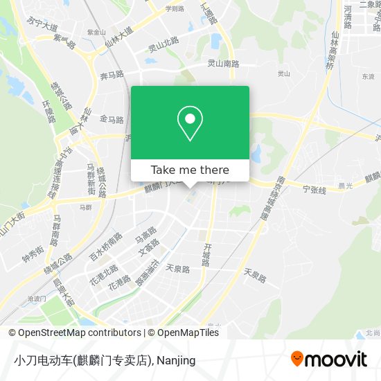 小刀电动车(麒麟门专卖店) map