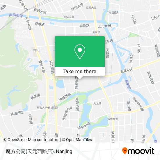 魔方公寓(天元西路店) map