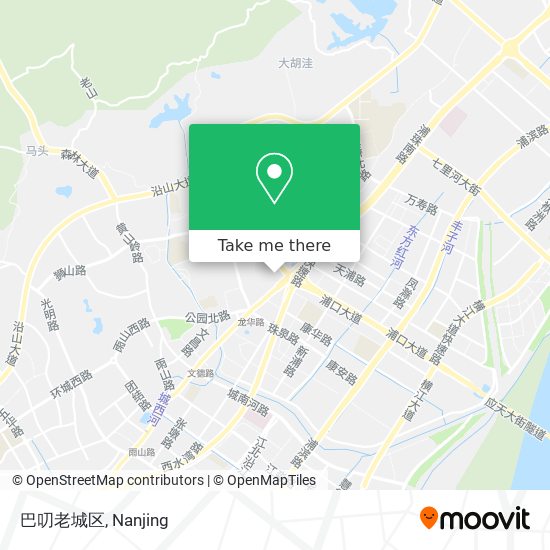 巴叨老城区 map