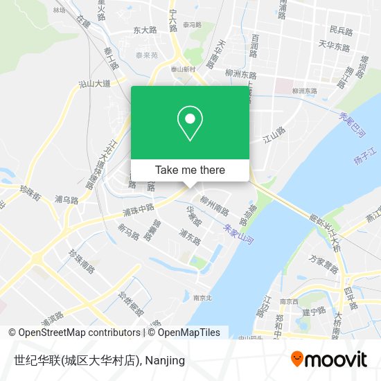 世纪华联(城区大华村店) map