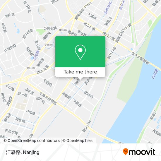 江淼路 map