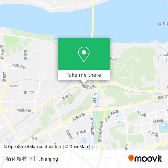 栖化新村-南门 map
