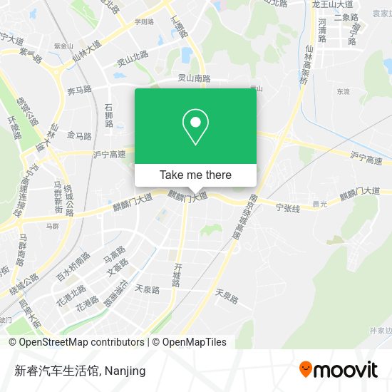 新睿汽车生活馆 map