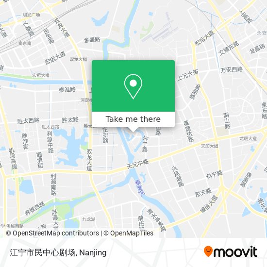 江宁市民中心剧场 map