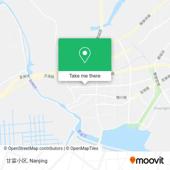甘霖小区 map