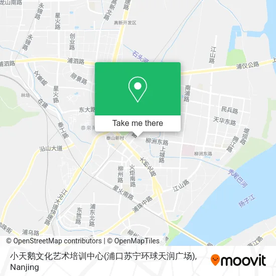 小天鹅文化艺术培训中心(浦口苏宁环球天润广场) map