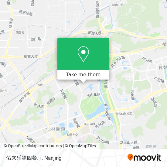 佑来乐第四餐厅 map