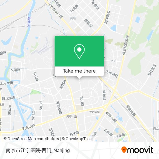 南京市江宁医院-西门 map