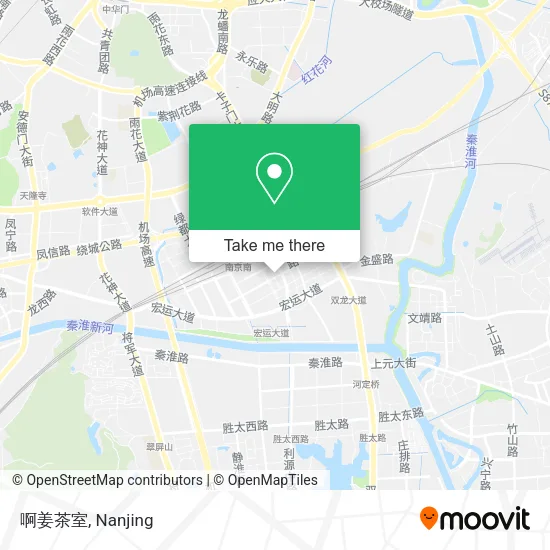 啊姜茶室 map