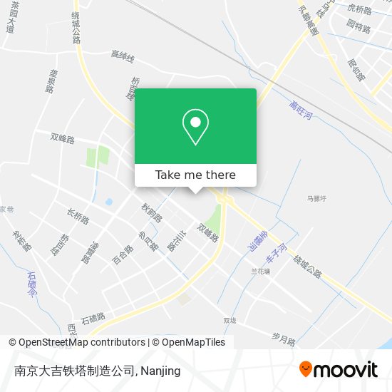 南京大吉铁塔制造公司 map