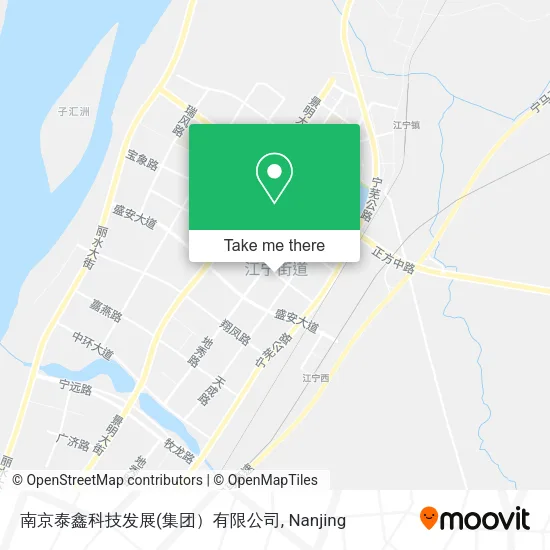 南京泰鑫科技发展 map