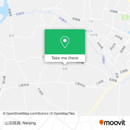 山后陈路 map