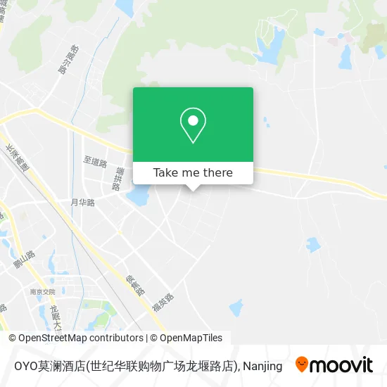 OYO莫澜酒店(世纪华联购物广场龙堰路店) map