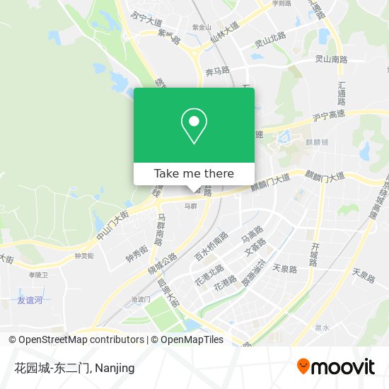 花园城-东二门 map