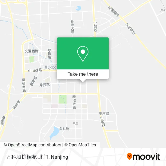 万科城棕榈苑-北门 map