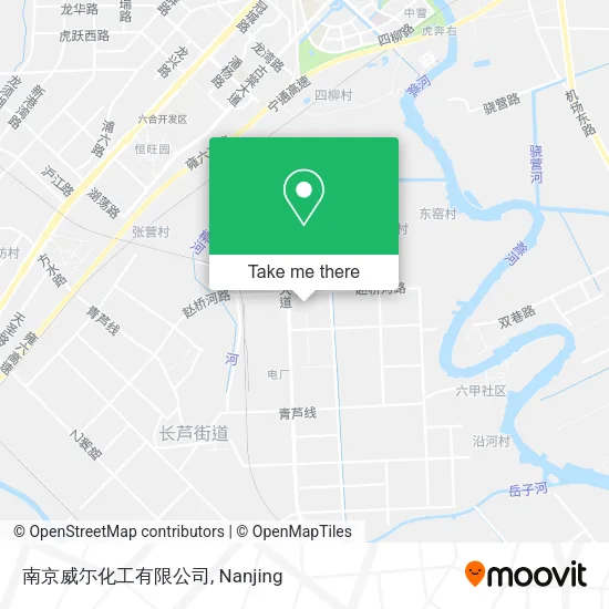 南京威尓化工有限公司 map