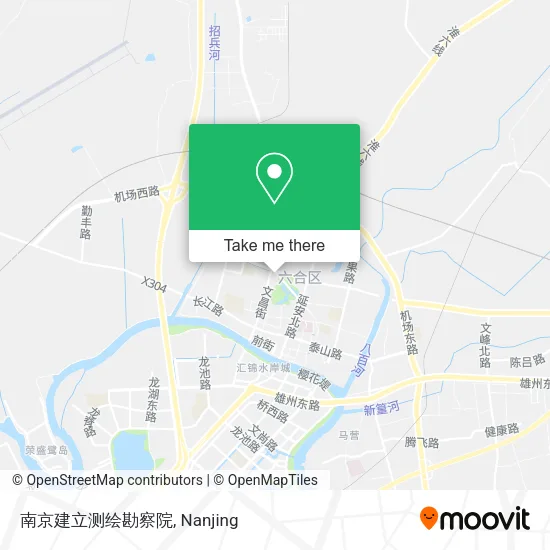 南京建立测绘勘察院 map