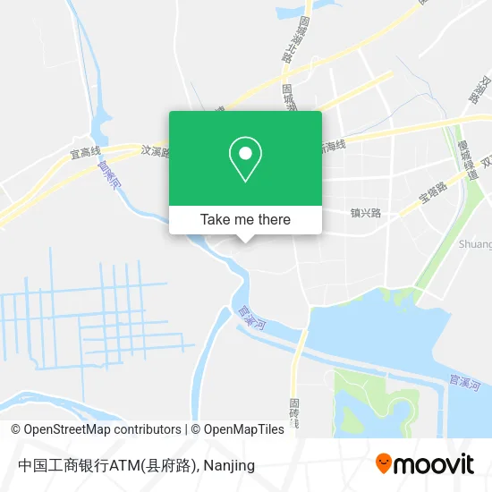 中国工商银行ATM(县府路) map