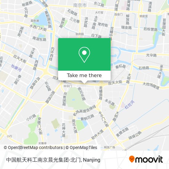中国航天科工南京晨光集团-北门 map