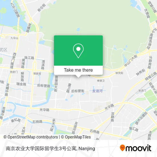 南京农业大学国际留学生3号公寓 map