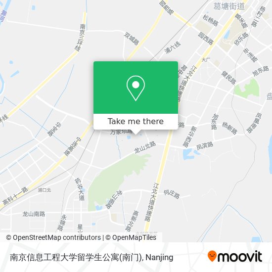 南京信息工程大学留学生公寓(南门) map