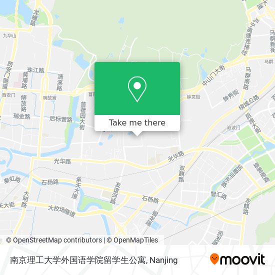 南京理工大学外国语学院留学生公寓 map