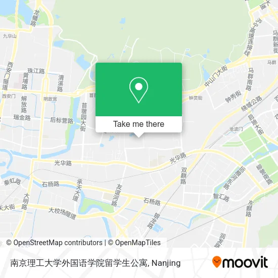 南京理工大学外国语学院留学生公寓 map