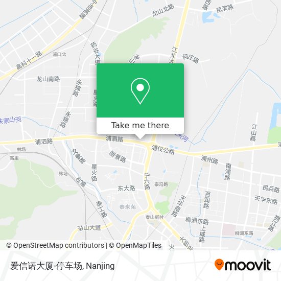 爱信诺大厦-停车场 map