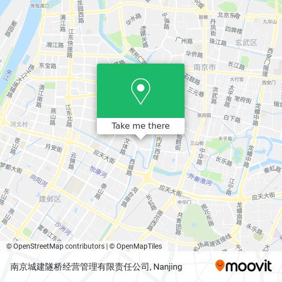 南京城建隧桥经营管理有限责任公司 map