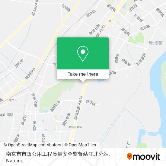 南京市市政公用工程质量安全监督站江北分站 map